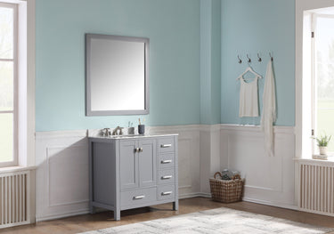 ANZZI Chateau Series V-CHG013-36 Bathroom Vanity Set Vanity ANZZI